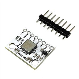 Asyduey ADXL355 Module de Capteur D'Accéléromètre à 3 Axes Sortie Numérique de Qualité Industrielle Faible Consommation D'Énergi