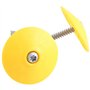 Widybord Lot de 50 clous de toiture ronds en plastique de 5,1 cm pour fixation de maison, panneau de mousse, feutre de toiture