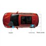 NJTHNTJR Kit de Capteurs de Stationnement Universels pour Voiture, 4 Capteurs, Avertisseur Sonore, Radar de Recul, Indicateur D'