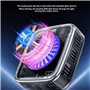 casstaly SR01 PRO Refroidisseur de pour téléphone portable SR01 PRO Radiateur de refroidissement de téléphone portable Numéros A