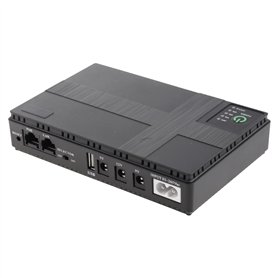 Lckiioy Alimentation Sans Coupure Portable Mini UPS POE5V9V12V pour WiFi