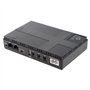 Lckiioy Alimentation Sans Coupure Portable Mini UPS POE5V9V12V pour WiFi