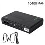 Lckiioy Alimentation Sans Coupure Portable Mini UPS POE5V9V12V pour WiFi, Adaptateurs D'Alimentation de Secours pour Routeur 104