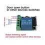 DINESA 12 V 1 CH 433 MHz Interrupteur de télécommande sans universel Récepteur de relais RF 433 MHz Module de bouton émetteur Di