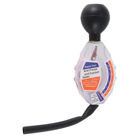 Asyduey Accessoires de Voiture W1656C de Testeur de DensitomèTre D'Appareil de ContrôLe de Antigel et de Liquide de Refroidissem