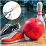 Feriany 120 pièces Bande de bowling Bowling Pouce Bande de Kegler Bande Flex Bowling Doigt Bande Élastique Bowling Protection Po