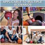 Feriany 120 pièces Bande de bowling Bowling Pouce Bande de Kegler Bande Flex Bowling Doigt Bande Élastique Bowling Protection Po