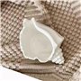 LOLPALONE 1 PCS Porte-Bougie avec Coquille de Conque, Vide-Poche avec Coquillage, Plateau à en Coquillage Blanc en Céramique sur