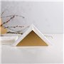 Lbvzxkad 10X Porte-Serviettes en Or Distributeur de Mouchoirs en Acier en Papier, Porte-Serviettes Vertical pour DéCor de Table 