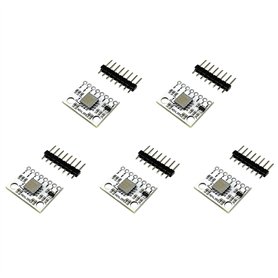 Booso 5X ADXL355 Module de Capteur D'AccéléromèTre à 3 Axes Sortie Numérique de Qualité Industrielle à Faible Consommation D'Éne