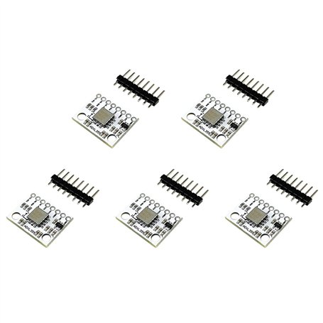 Booso 5X ADXL355 Module de Capteur D'AccéléromèTre à 3 Axes Sortie Numérique de Qualité Industrielle à Faible Consommation D'Éne