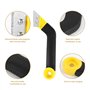 Bonkshire MöRtel Lot de 2 scies à main coudées 8 outils de retrait de carrelage pour le nettoyage du carrelage et du carreau