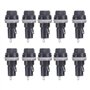 Nettoppo 10Pcs 10A AC 250V 5Mm X 20Mm sur Panneau Prise de Fusible en Plastique