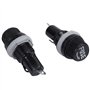 Nettoppo 10Pcs 10A AC 250V 5Mm X 20Mm sur Panneau Prise de Fusible en Plastique