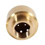 GANMEI Têtes de buse de en laiton multi-directions, jet d' pour de bassin (1,9 cm)