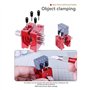 Fangxuee 90637 Mini Étaux D'Établi Étau D'Établi Miniature Outil de Modèle de Bricolage Outil de Maintien de Polissage Portable 