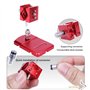 Fangxuee 90637 Mini Étaux D'Établi Étau D'Établi Miniature Outil de Modèle de Bricolage Outil de Maintien de Polissage Portable 