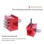 Fangxuee 90637 Mini Étaux D'Établi Étau D'Établi Miniature Outil de Modèle de Bricolage Outil de Maintien de Polissage Portable 