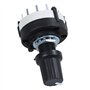 SameeHome 3P4T 3 4 Position Simple Bande Selecteur Commutateur rotatif avec Bouton