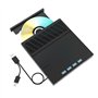 Jrifedptry Lecteur Blu-Ray optique externe USB 3.0 Type-C pour lecteur CD/DVD/BD -/+RW lecteur graveur graveur lecteur pour ordi