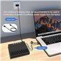 Jrifedptry Lecteur Blu-Ray optique externe USB 3.0 Type-C pour lecteur CD/DVD/BD -/+RW lecteur graveur graveur lecteur pour ordi
