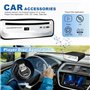 Nettoppo Lecteur CD Externe Portable Universel pour Voiture, Se Branche sur Le Port USB de la Voiture, Ordinateur Portable, Télé