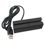 Okeeyseda MSR90 USB Lecteur de Carte à Bande MagnéTique Lecteur de Carte Bande 3 Pistes Mini Swiper pour USB PC