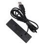 Okeeyseda MSR90 USB Lecteur de Carte à Bande MagnéTique Lecteur de Carte Bande 3 Pistes Mini Swiper pour USB PC