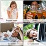 Pesfehhy à Vomir Jetables, Lot de 50 à Vomir pour Voiture, Enfants et Adultes, à Vomir Purs 1000 ML pour Le Mal des Transports e