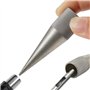 Daconovo 1 PCS Cuir Émeri Rond Perforateur Bricolage Cuir Poinçon Bord Aiguiseur Outil Poinçon Manuel Outil de Polissage 3-16MM