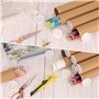 Voragrl Lot de 12 tubes d'expédition en carton avec capuchons pour emballage d'affiches pour envoi postal, 5,1 x 30,5 cm