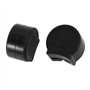 5Pcs MatéRiel de Clarinette Clarinette Repose-Pouce Protecteur de Coussin en Caoutchouc Souple Clarinette ProtèGe-Pouce, Noir