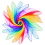 AMIUHOUN Lot de 24 Foulards de jonglage pour Enfants - Kit d'écharpes de Danse pour Classe de Musique