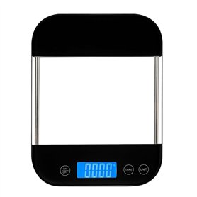 Xbsduih Balance Alimentaire Balance Numérique Onces Grammes Rechargeable Étanche Panneau de Verre Anti-Collision Charge Balances