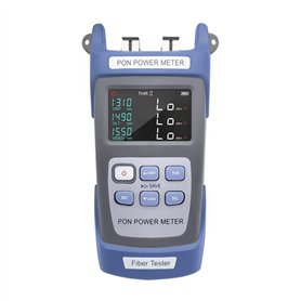 Swiixxer TM581 PON Power Meter SC/Testeur de Fibre Optique/OLT 1310Nm/1490Nm/1550Nm pour L'Application et le Fonctionnement