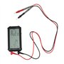 Wzxksoac Testeur de MultimèTre NuméRique à éCran LED 5.5Pouce, VoltmèTre avec Fils de Test Testeur Haute Basse Tension, Testeur 