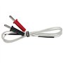 Wzxksoac Testeur de MultimèTre NuméRique à éCran LED 5.5Pouce, VoltmèTre avec Fils de Test Testeur Haute Basse Tension, Testeur 