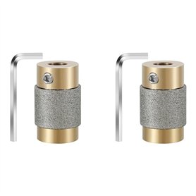 Rinteea 2X Mèches de Meuleuse de Verre