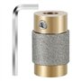 Outils à Tête de Meuleuse Diamantée pour Vitrail de 1 3/4 1/4 Pouces avec Clé Hexagonale