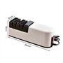 BEUON Aiguiseur de Couteaux éLectrique USB AffûTeur RéGlable Automatique 3 éTapes pour Couteaux Ciseaux AffûTeur Domestique