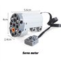 Flcivsh Pièces techniques Moteur Bâtiment Bloc Moteur L Moteur 88003 pour Fonctions de Puissance Bâtiments Assemblés Électrique 