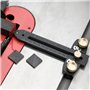 Ohulelks Kit de Base pour Scie Circulaire avec Comparateur pour Aligner et Calibrer les Machines D'Atelier Telles Que les Scies 