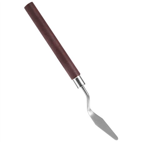 Wlauqueta R 1.6" Metal Art Peinture Lame Palette Peinture Spatule Mastic grattoir Outil de Melange
