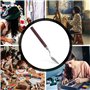 Wlauqueta R 1.6" Metal Art Peinture Lame Palette Peinture Spatule Mastic grattoir Outil de Melange