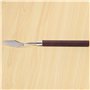 Wlauqueta R 1.6" Metal Art Peinture Lame Palette Peinture Spatule Mastic grattoir Outil de Melange