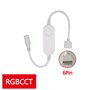 Lodokdre DC 5V 12V 24V Tuya RGB Wifi ContrôLeur LED ContrôLeur pour 5050 3528 2835 Light Smart Life, Gradateur ContrôLeur