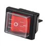 Joskeijky 1 PC 36 X 29 mm SPST 4 Broches Interrupteur à Bascule Étanche pour Aspirateurs Industriels avec Couvercle Étanche