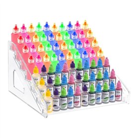 Cpolebev Organiseur de Peinture Acrylique Transparent (7 Niveaux)