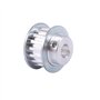 SIDNEY 2Pcs MéTal Synchrone Poulie Pignon Moteur Courroie Pignon de Roue S Cj0618 Mini Tour Engrenages, Engrenages de DéCoupeuse