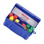 Bnnlqpsttg Kit de Test à 5 Voies pour Piscine et Spa Demande en Acide Chlore Alcalinité Totale PH Testeur de Qualité de L'Eau En
